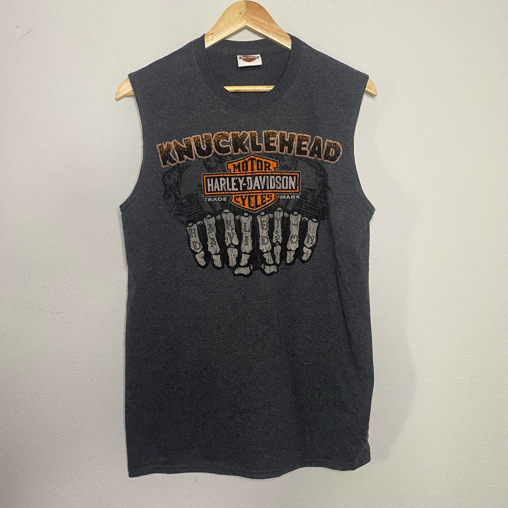 Harley-Davidson Gray Knucklehead Tee